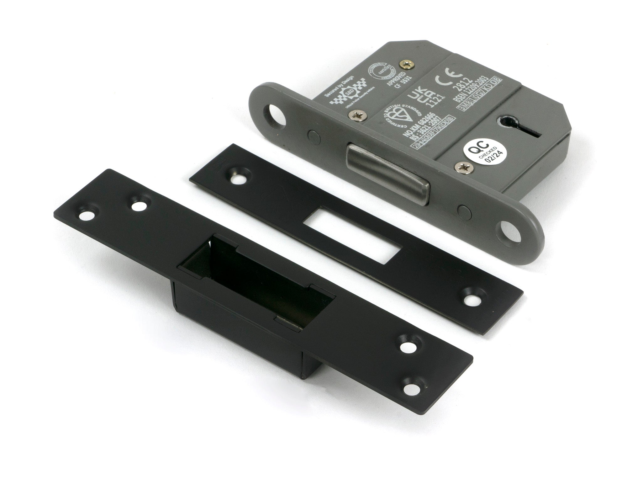 Aged Bronze 2½" 5 Lever BS Dead Lock
