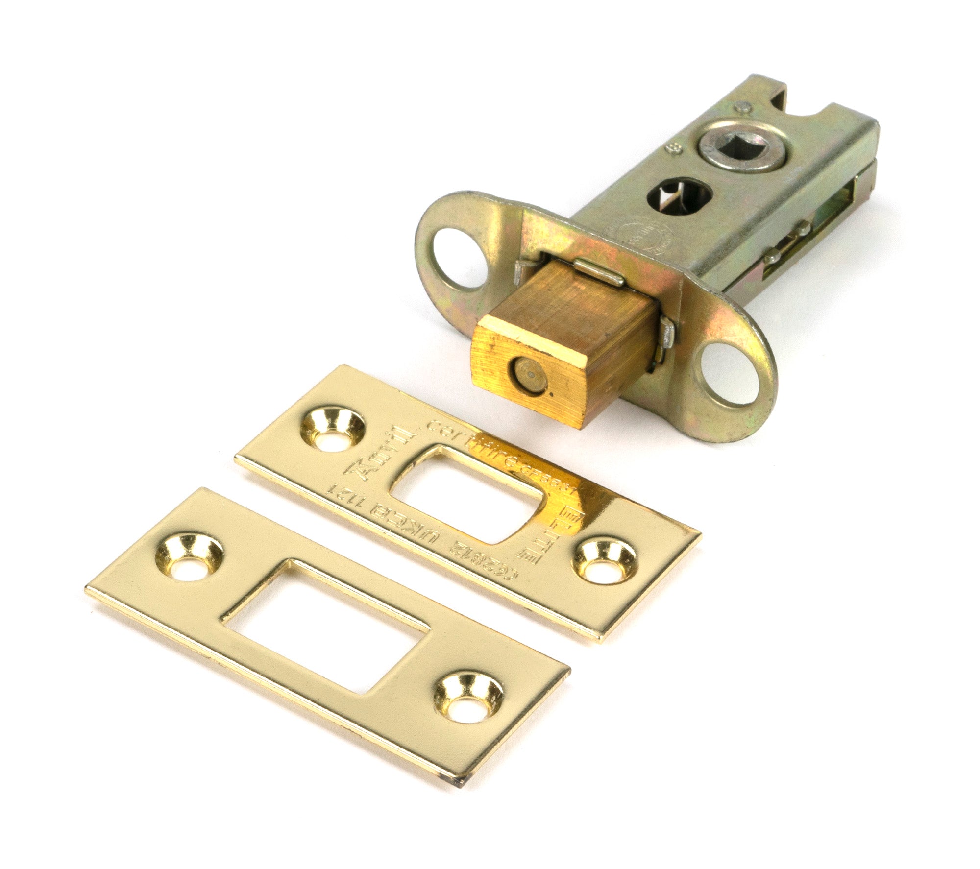 Polished Brass 2½" Heavy Duty Tubular Deadbolt
