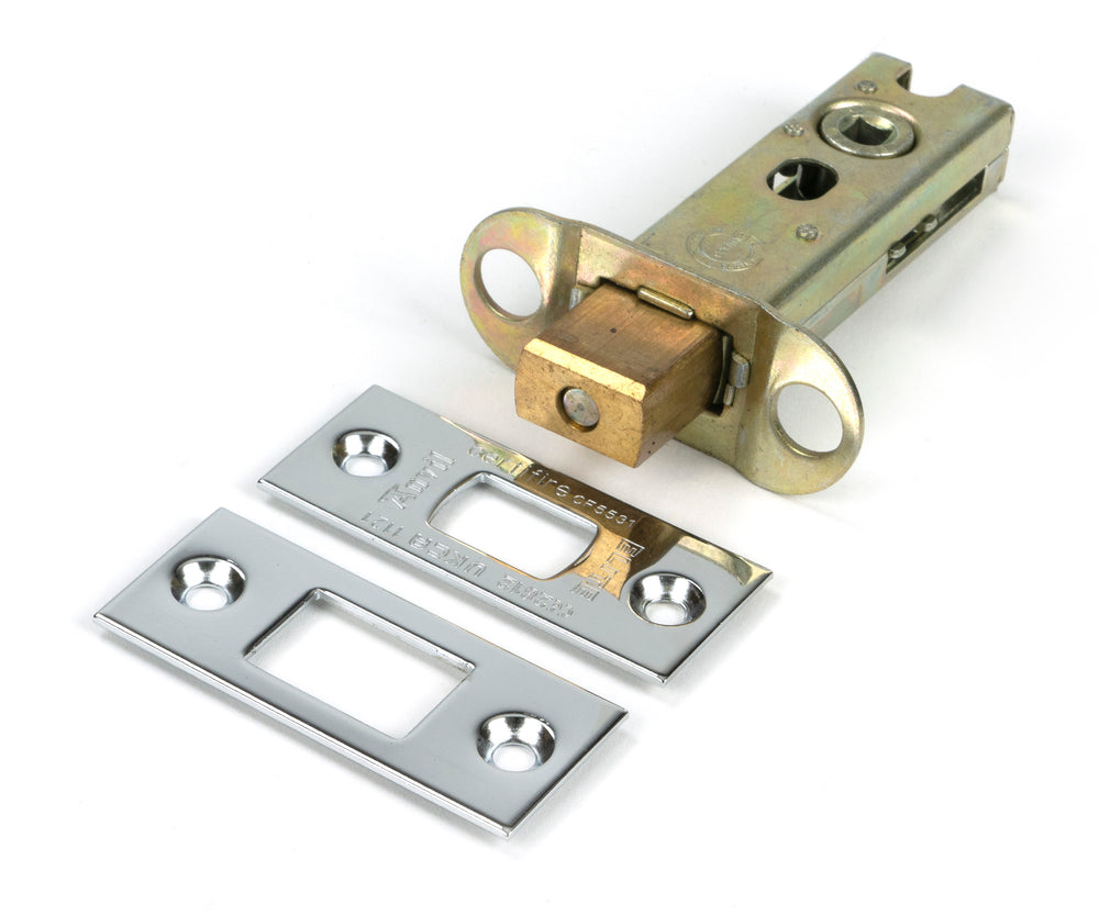 Polished Chrome 3" Heavy Duty Tubular Deadbolt