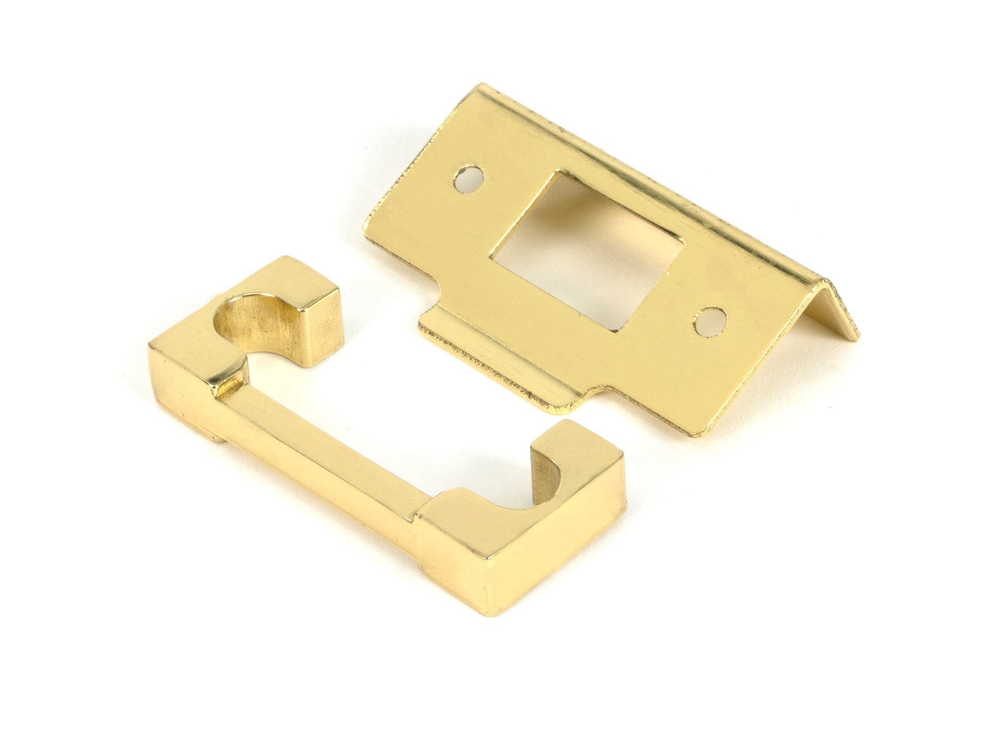 Polished Brass ½" Rebate Kit for Deadbolt