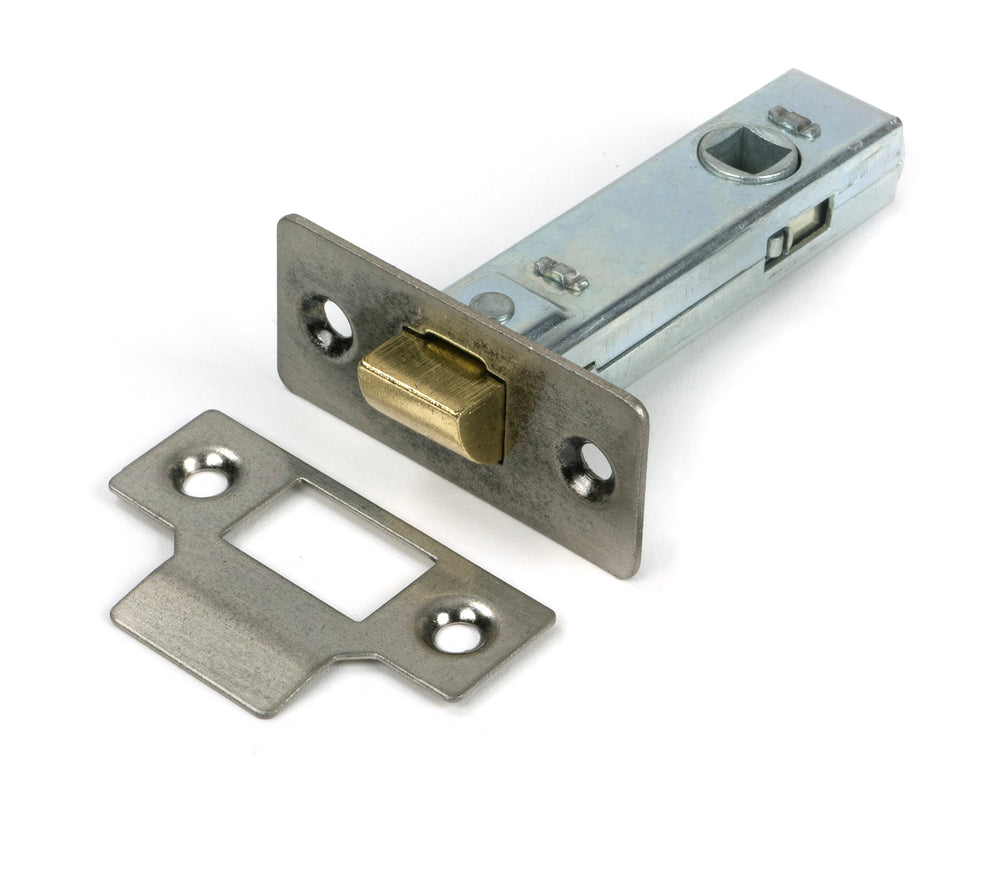 Pewter 3" Tubular Mortice Latch