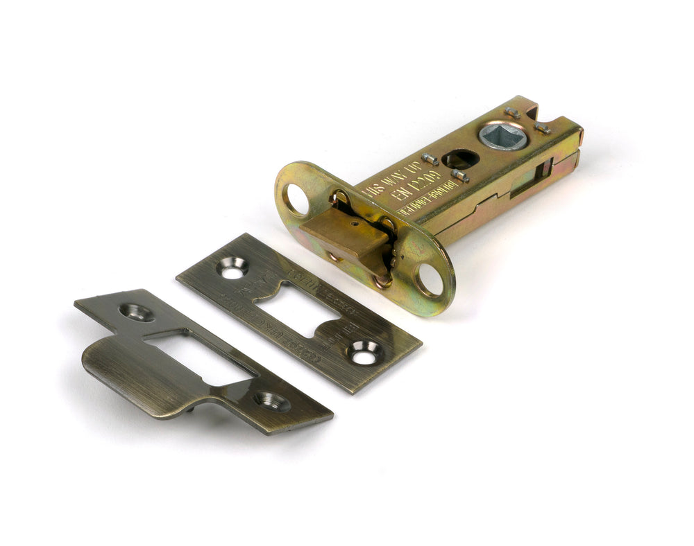 Aged Brass 3" Heavy Duty Latch
