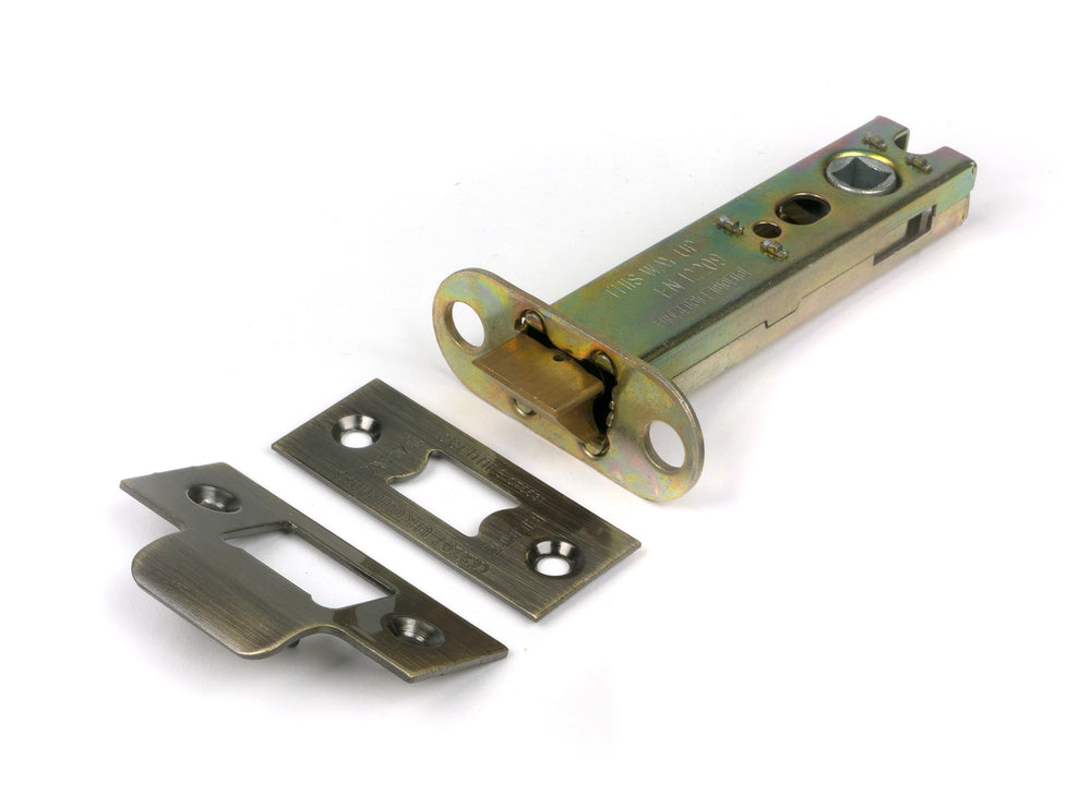 Aged Brass 4" Heavy Duty Latch