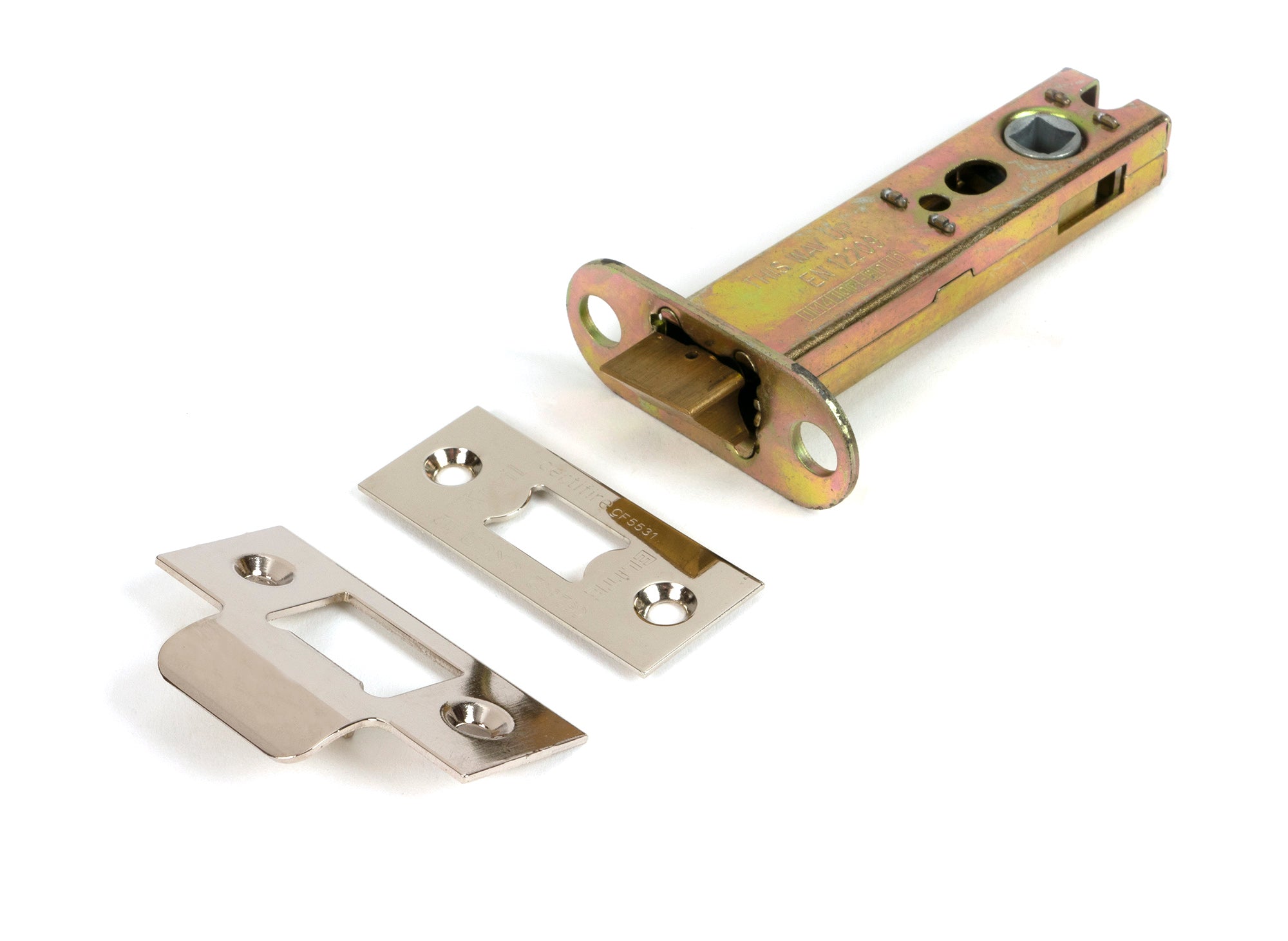 Polished Nickel 4" Heavy Duty Latch
