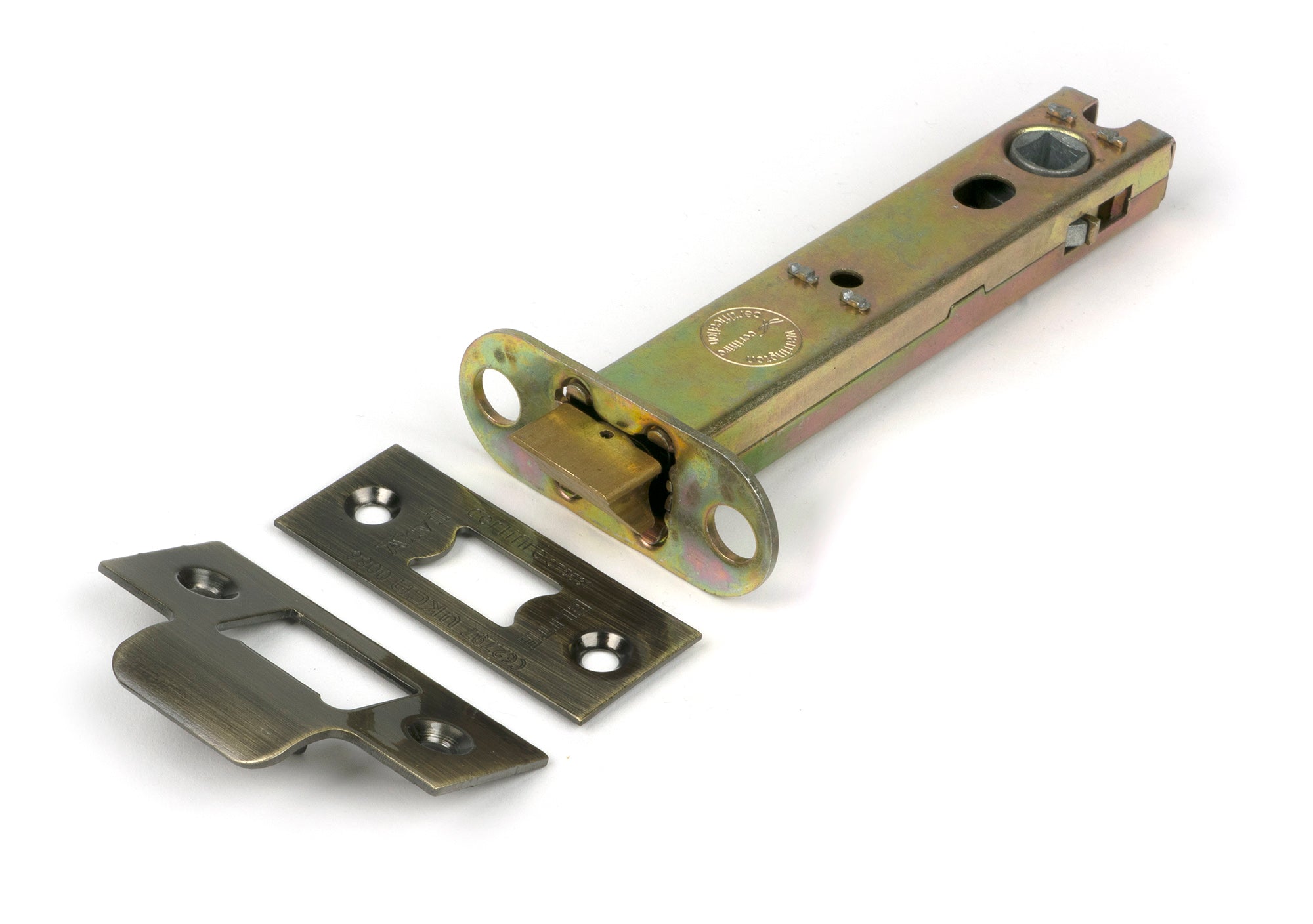 Aged Brass 5" Heavy Duty Latch