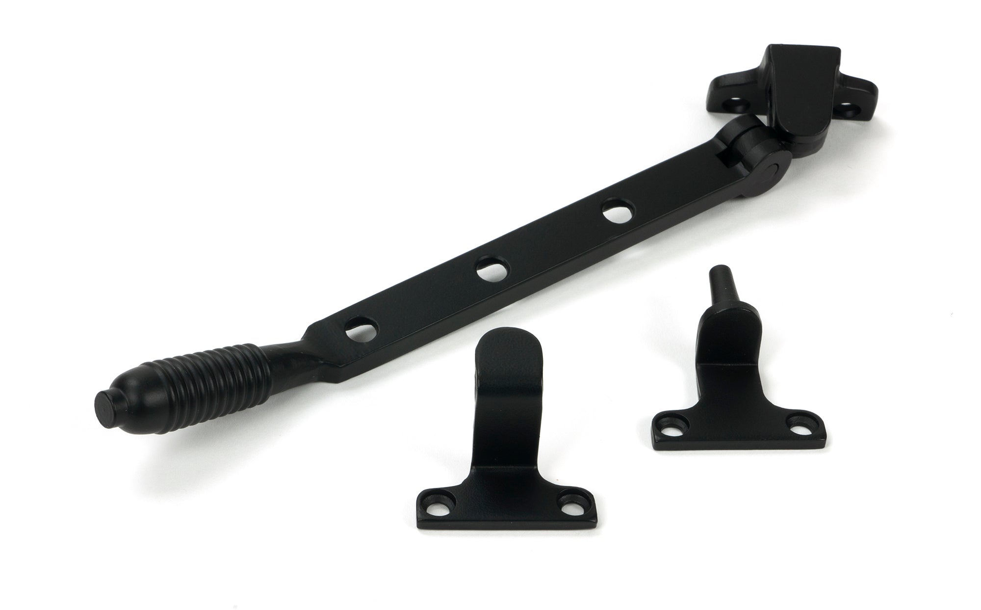 Matt Black 8" Reeded Stay (Steel Window)