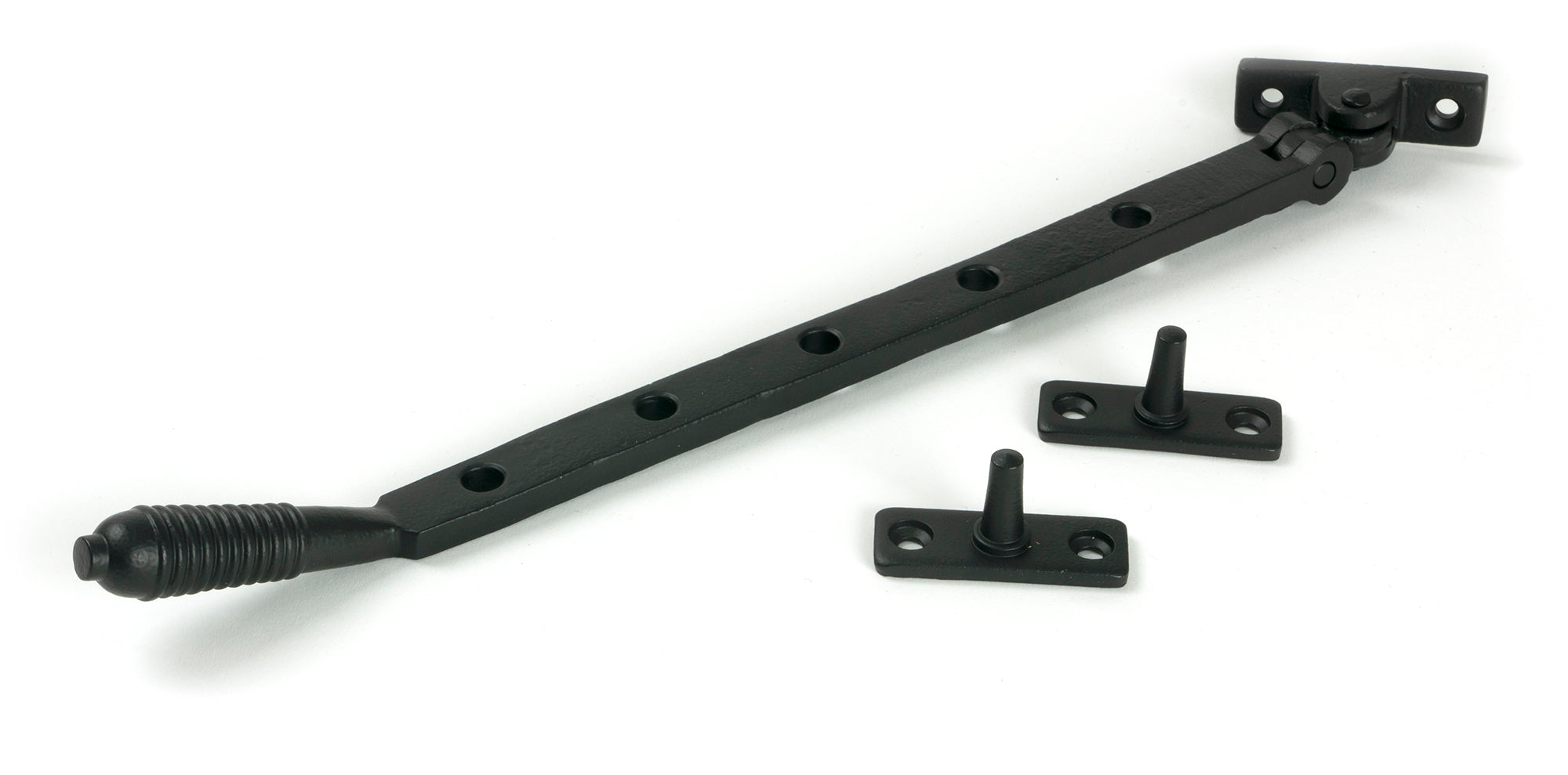 Matt Black 12" Reeded Stay