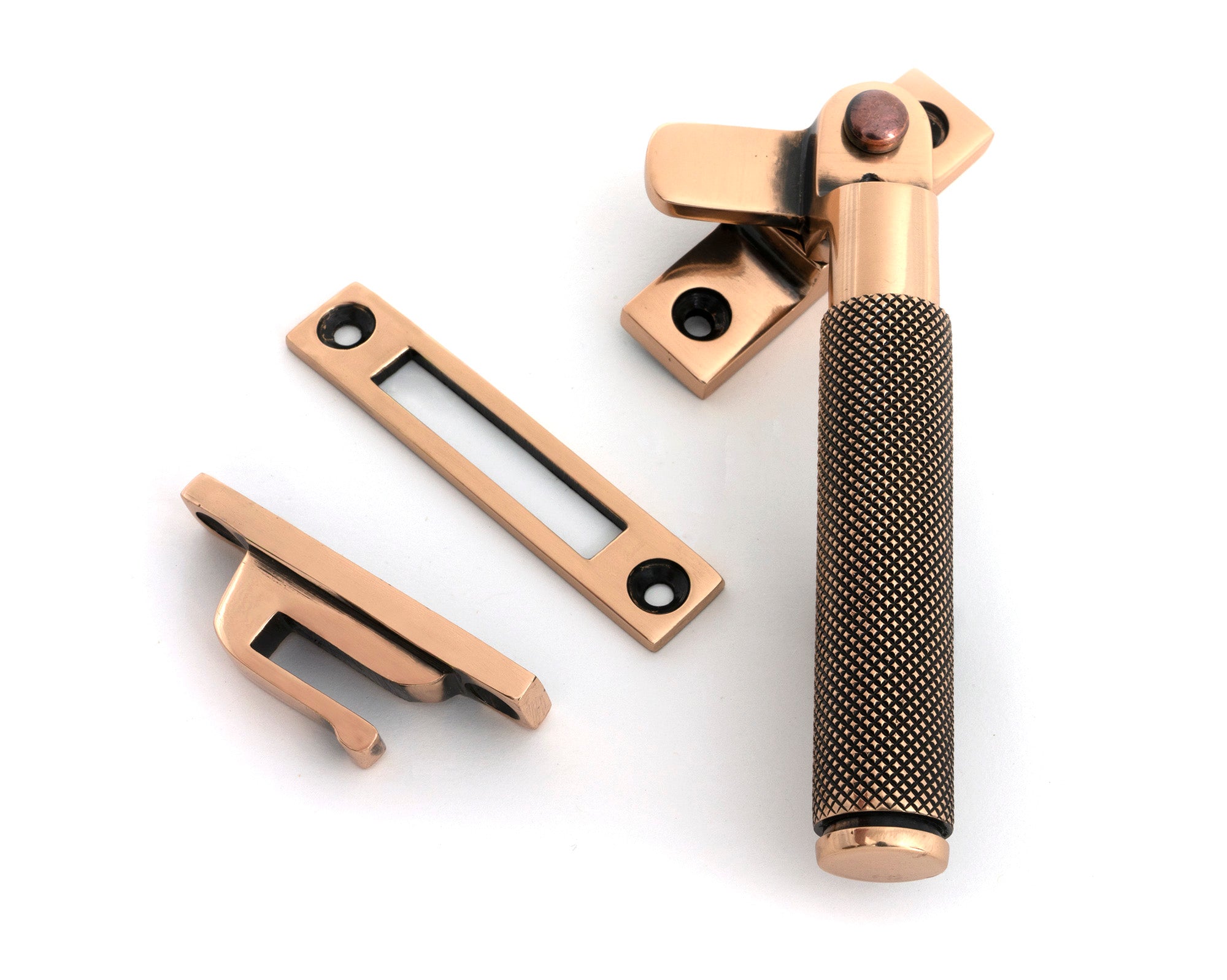 Polished Bronze Locking Brompton Fastener - RH
