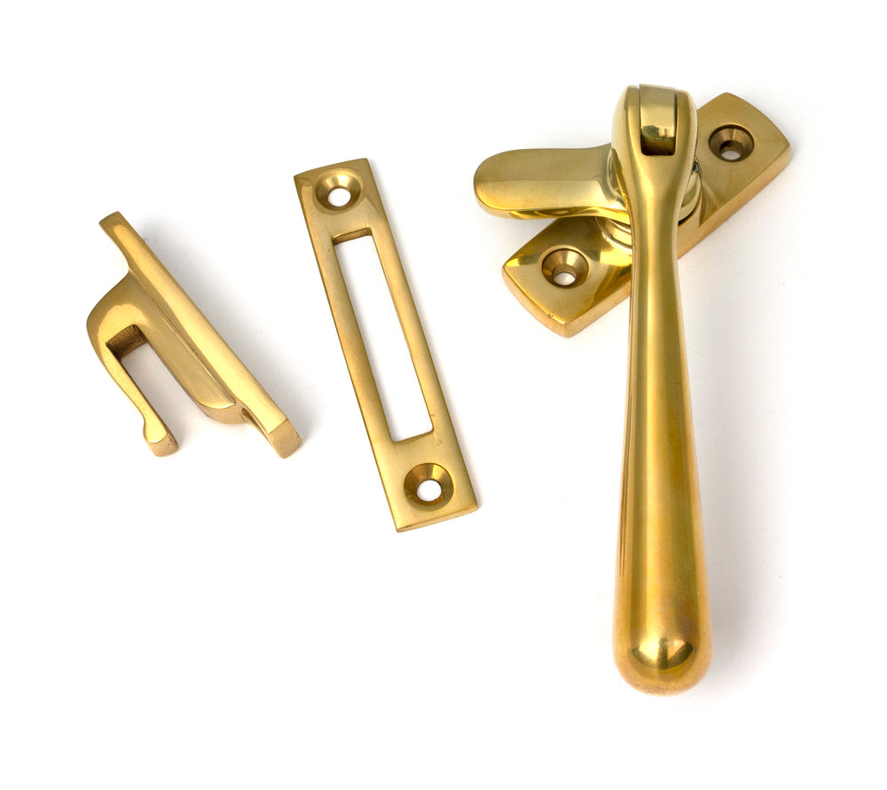 Polished Brass Locking Newbury Fastener