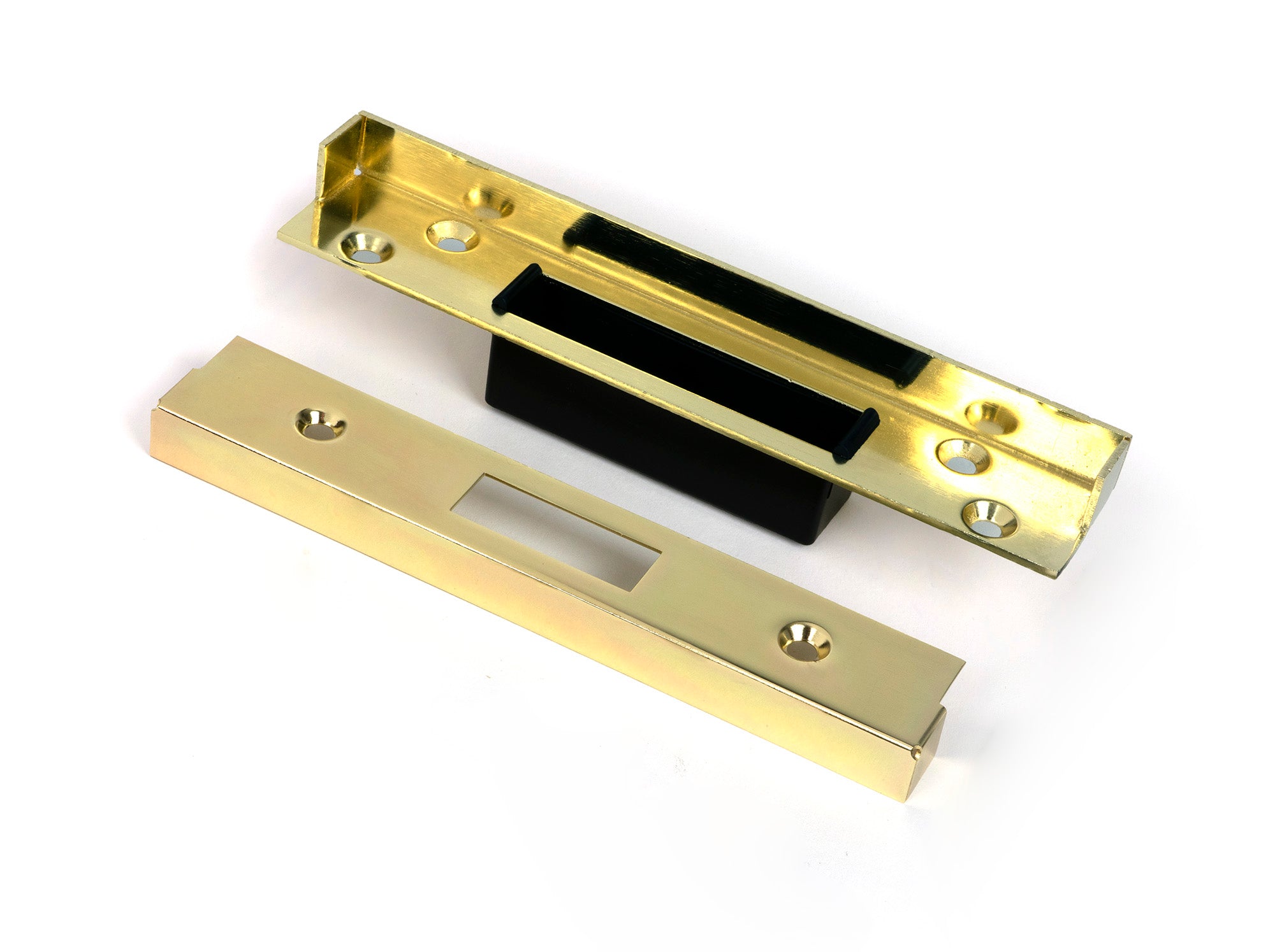 Polished Brass ½" Rebate Kit for Dead Lock