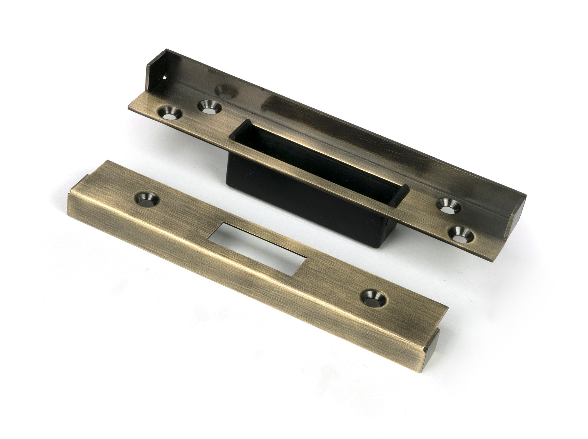 Aged Brass ½" Rebate Kit for Dead Lock