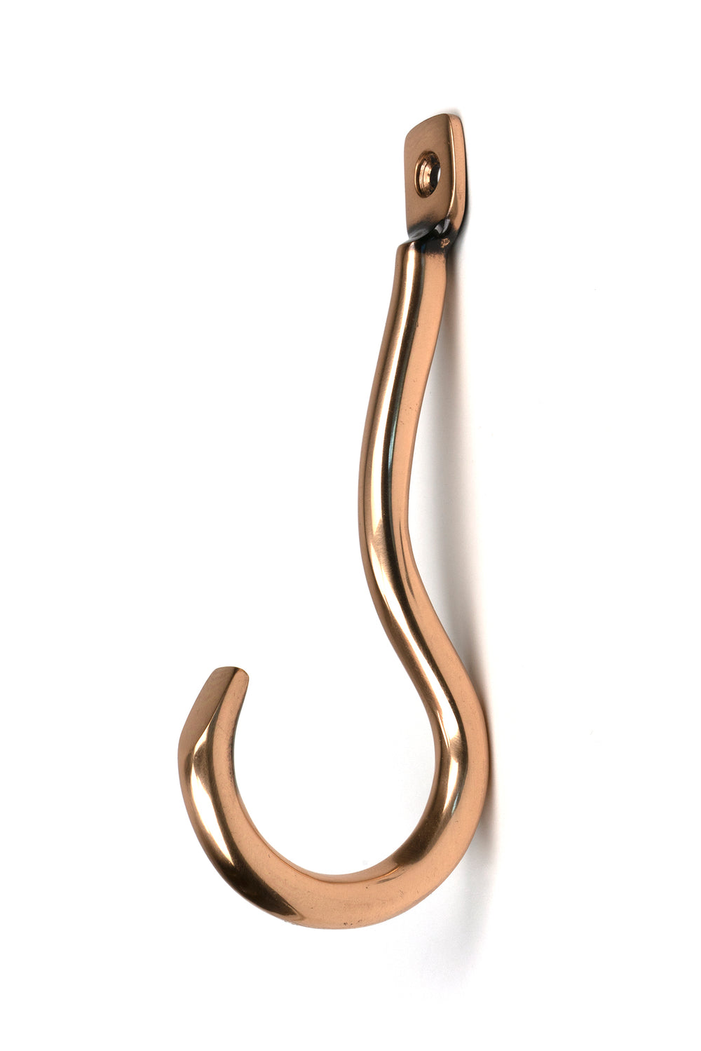 Polished Bronze Anchor Coat Hook
