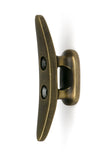 Burnished Brass Marine Cleat Hook