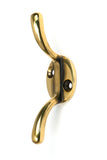 Aged Brass Newbury Cleat Hook