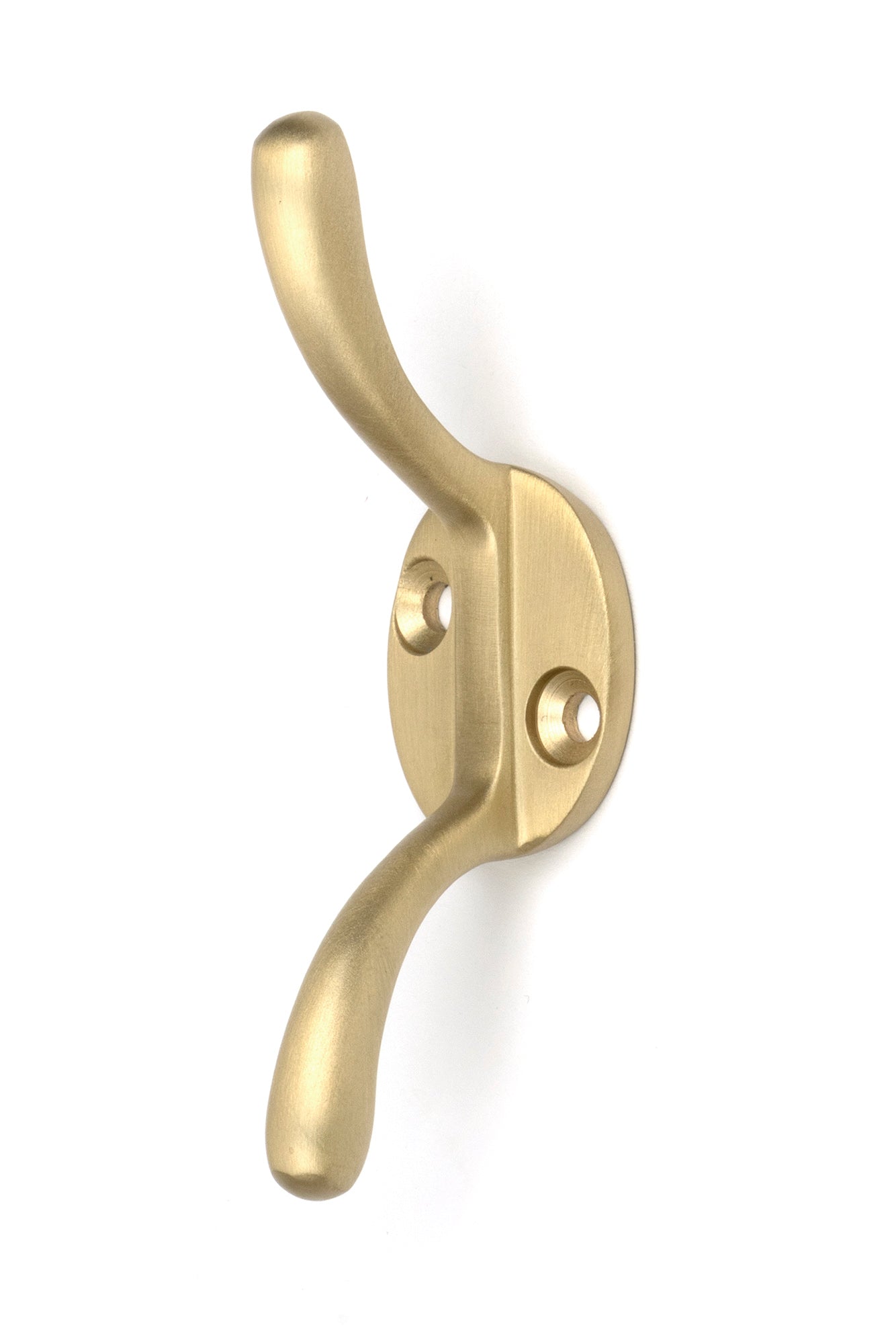 Satin Brass Newbury Cleat Hook