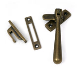 Burnished Brass Locking Newbury Fastener