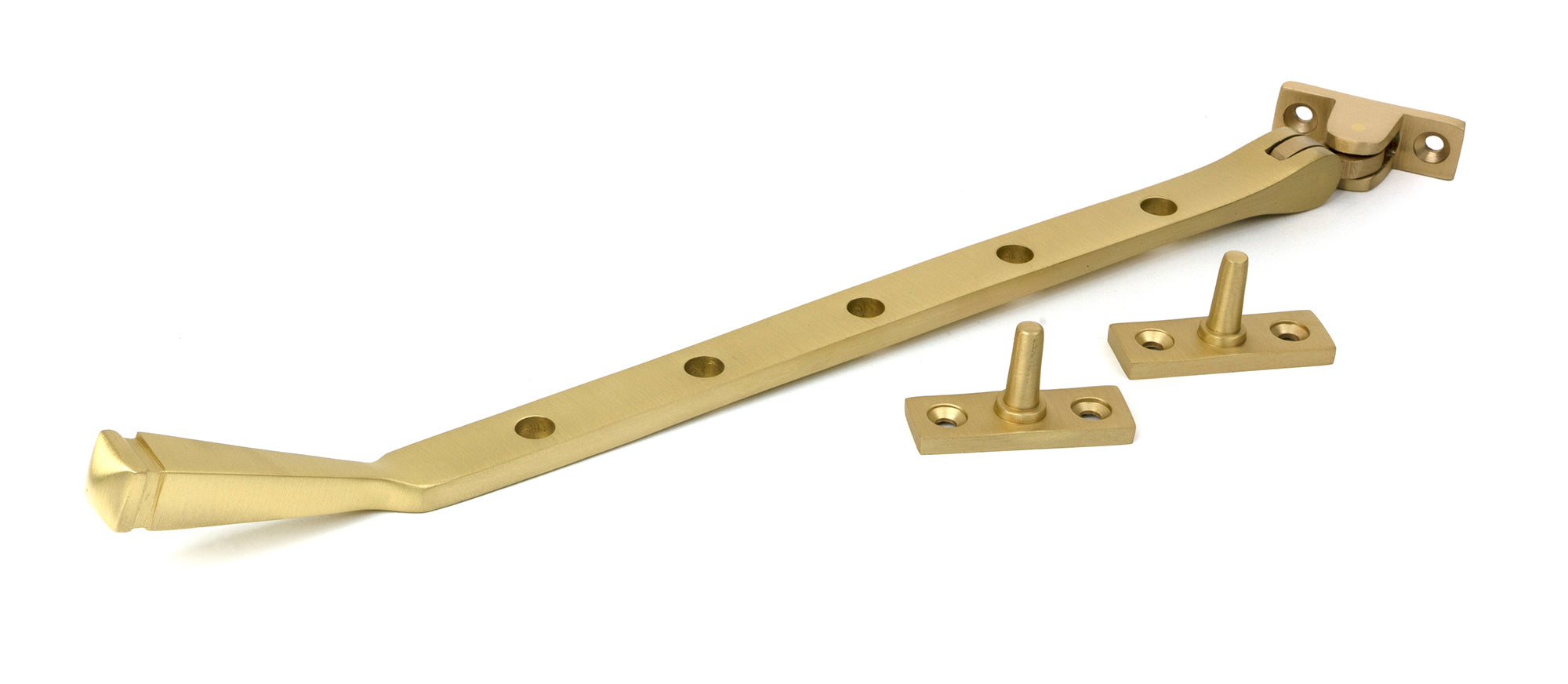 Satin Brass 12" Avon Stay