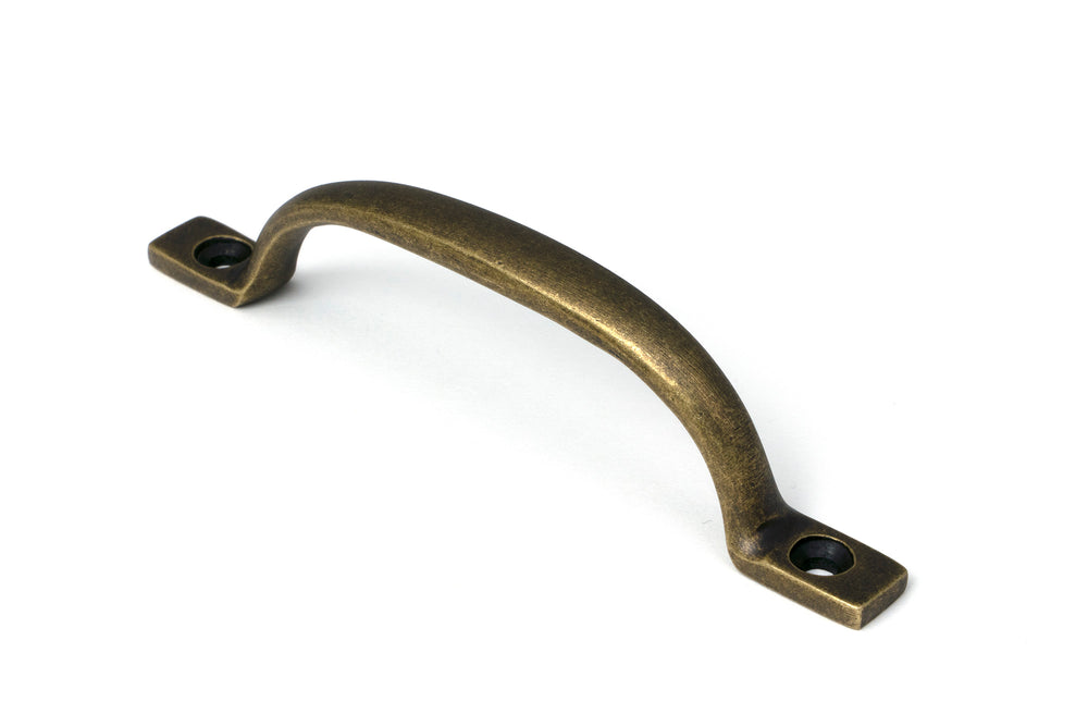 Burnished Brass Slim Sash Pull