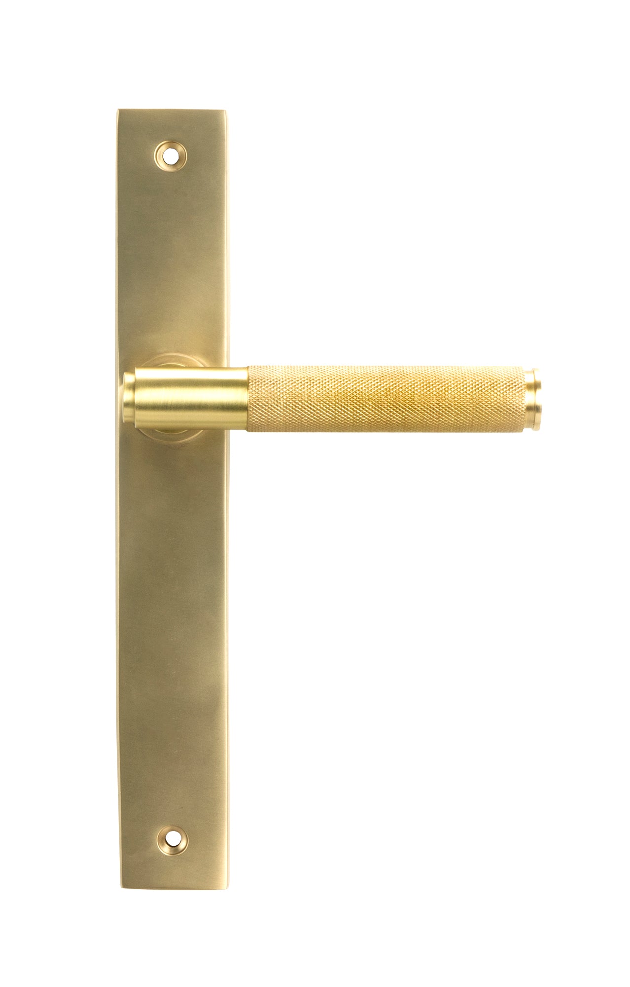Satin Brass Brompton Slimline Lever Espag. Latch Set