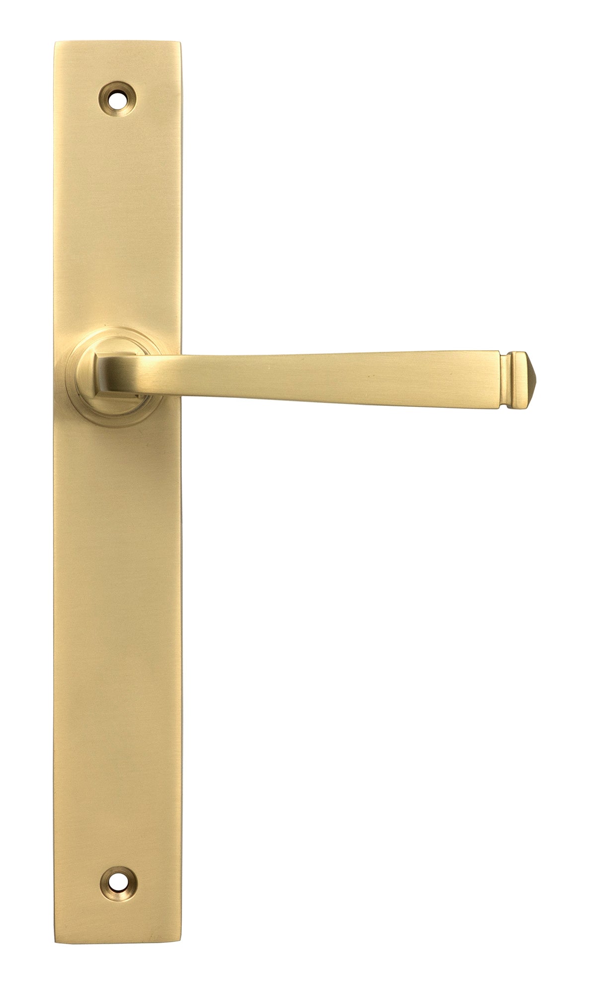 Satin Brass Avon Slimline Lever Latch Set