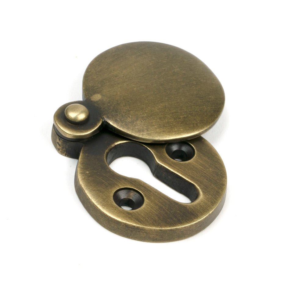 Burnished Brass 30mm Round Escutcheon