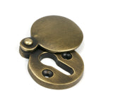 Burnished Brass 30mm Round Escutcheon