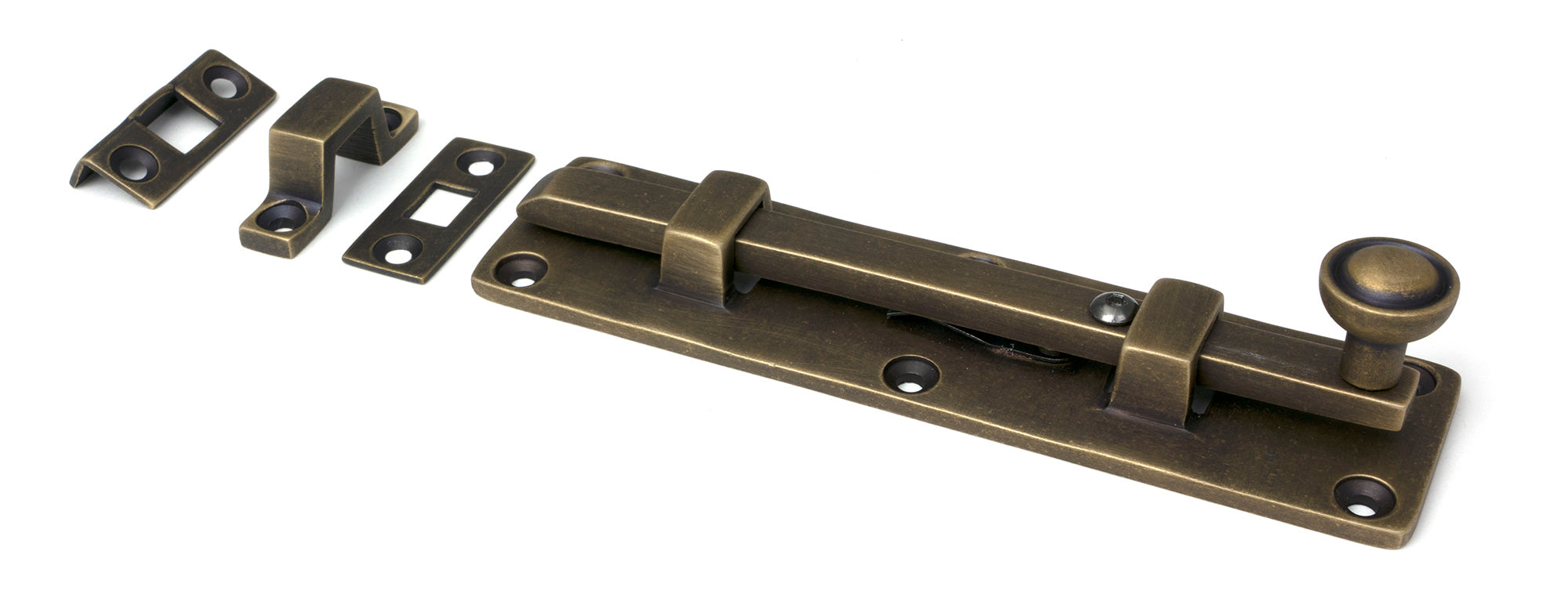 Burnished Brass 6" Universal Bolt