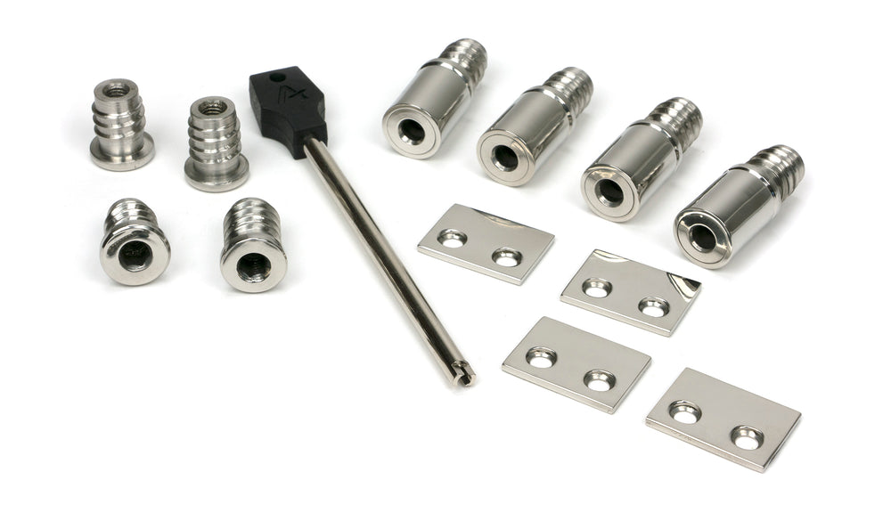 Polished Marine SS (316) Secure Stops (Pack of 4)