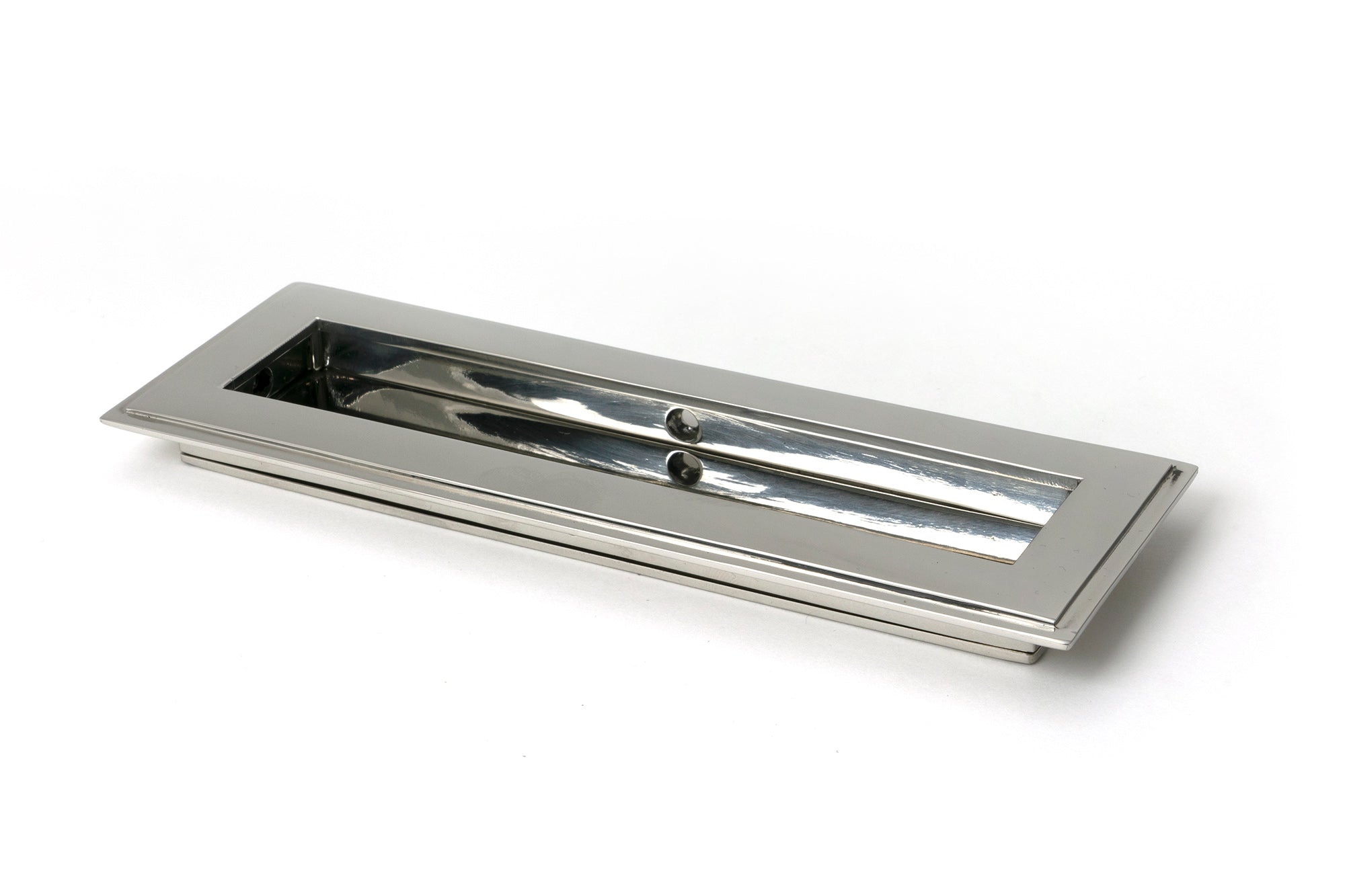 Polished Marine SS (316) 175mm Art Deco Rectangular Pull