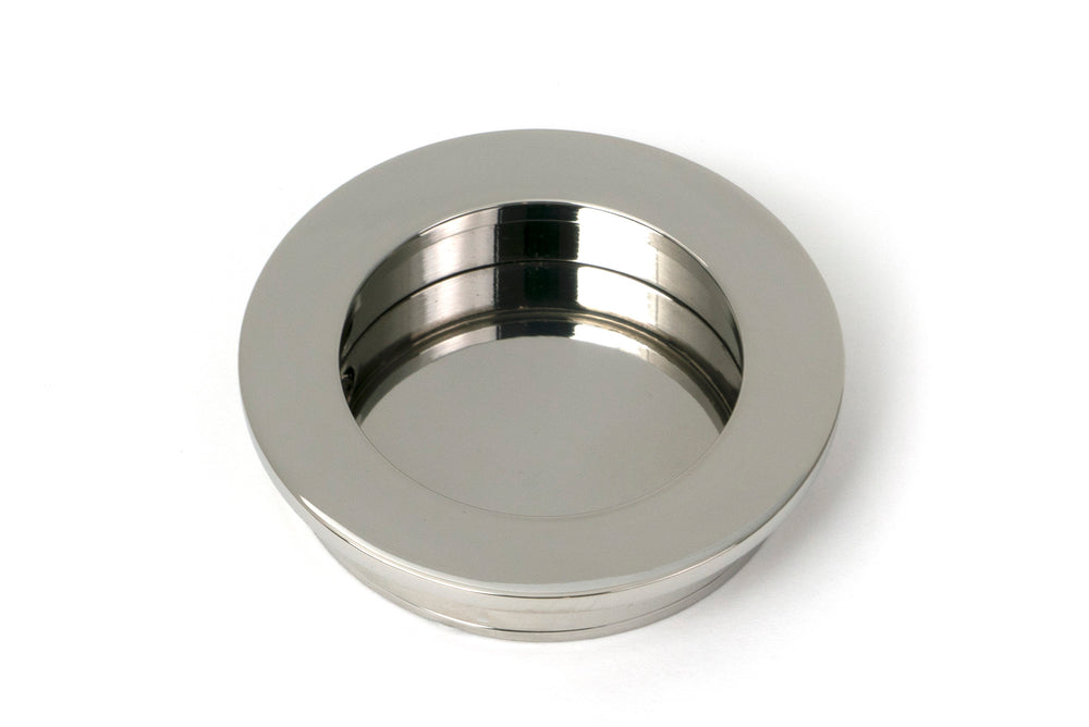 Polished Marine SS (316) 60mm Plain Round Pull