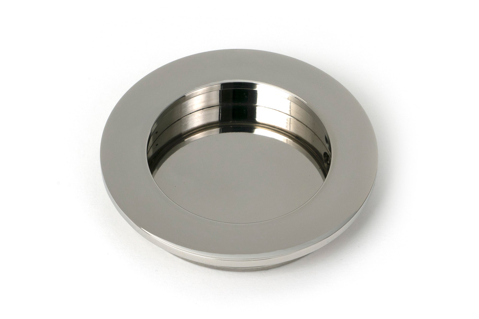 Polished Marine SS (316) 75mm Plain Round Pull