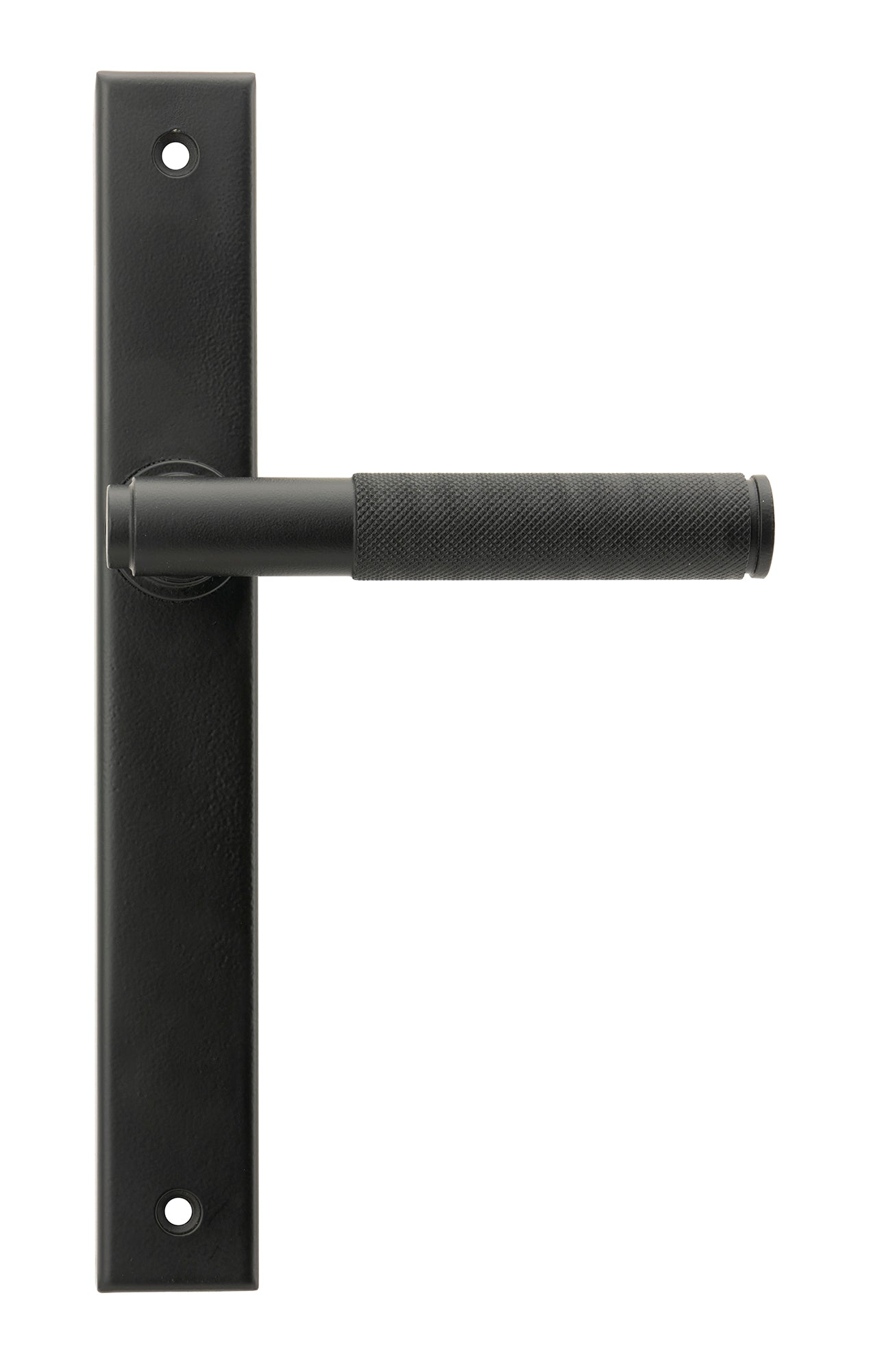 Matt Black Brompton Slimline Lever Espag. Latch Set