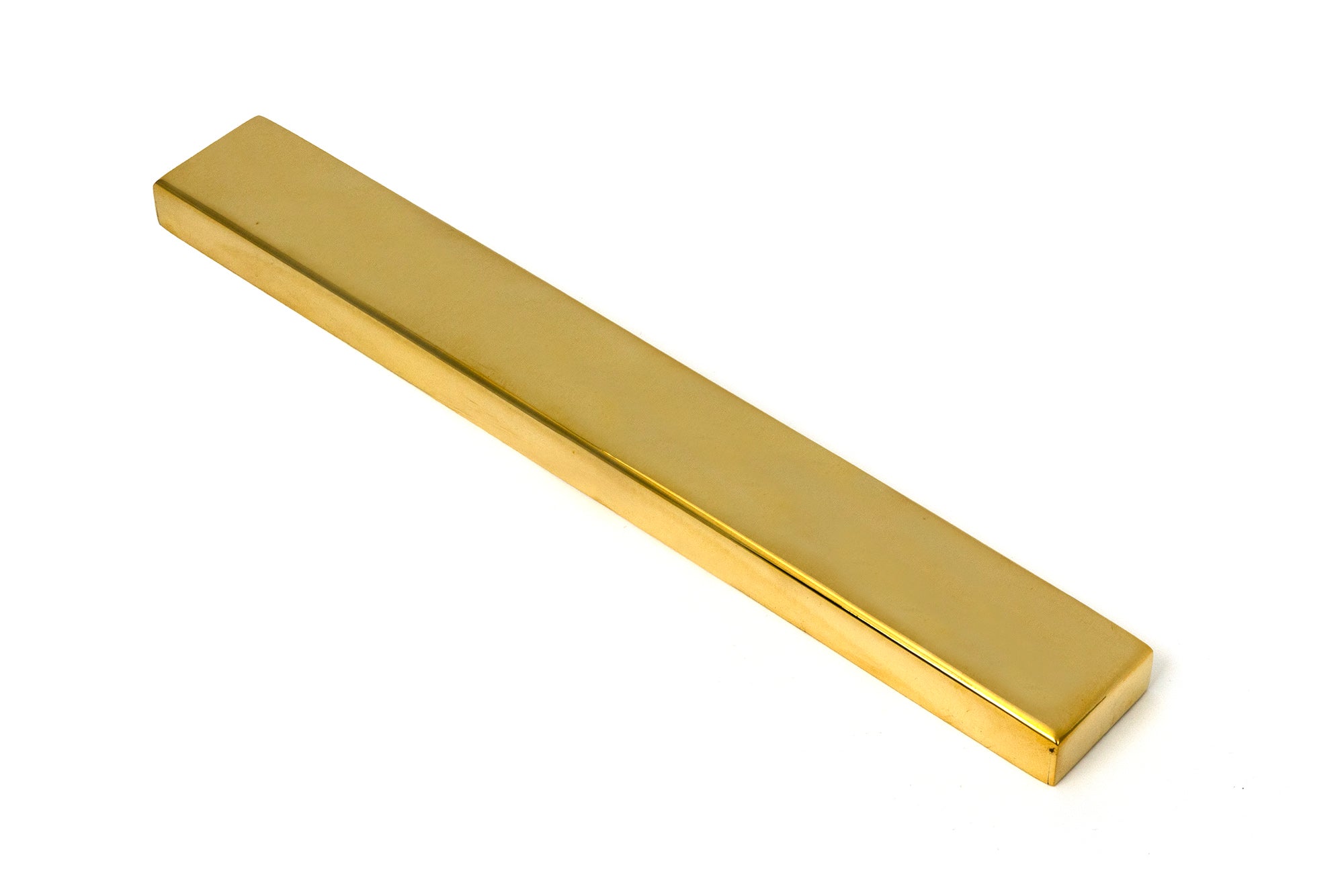 Polished Brass Slimline External Blank Plate (Each)
