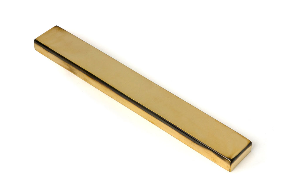 Aged Brass Slimline External Blank Plate (Each)