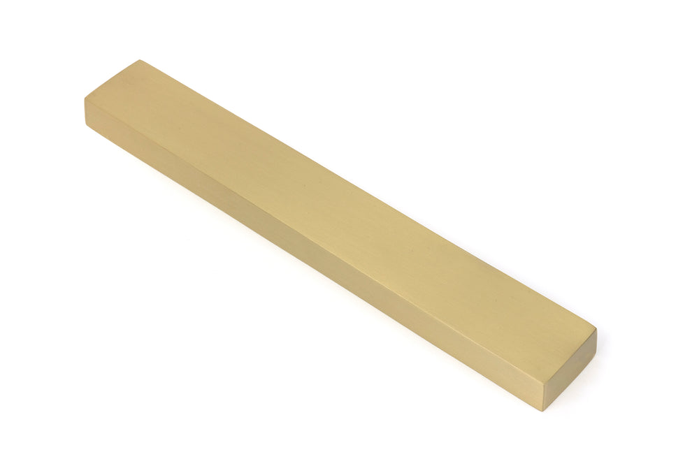Satin Brass Slimline External Blank Plate (Each)
