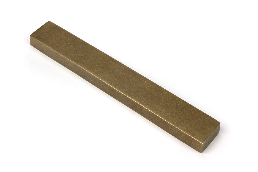 Burnished Brass Slimline External Blank Plate (Each)