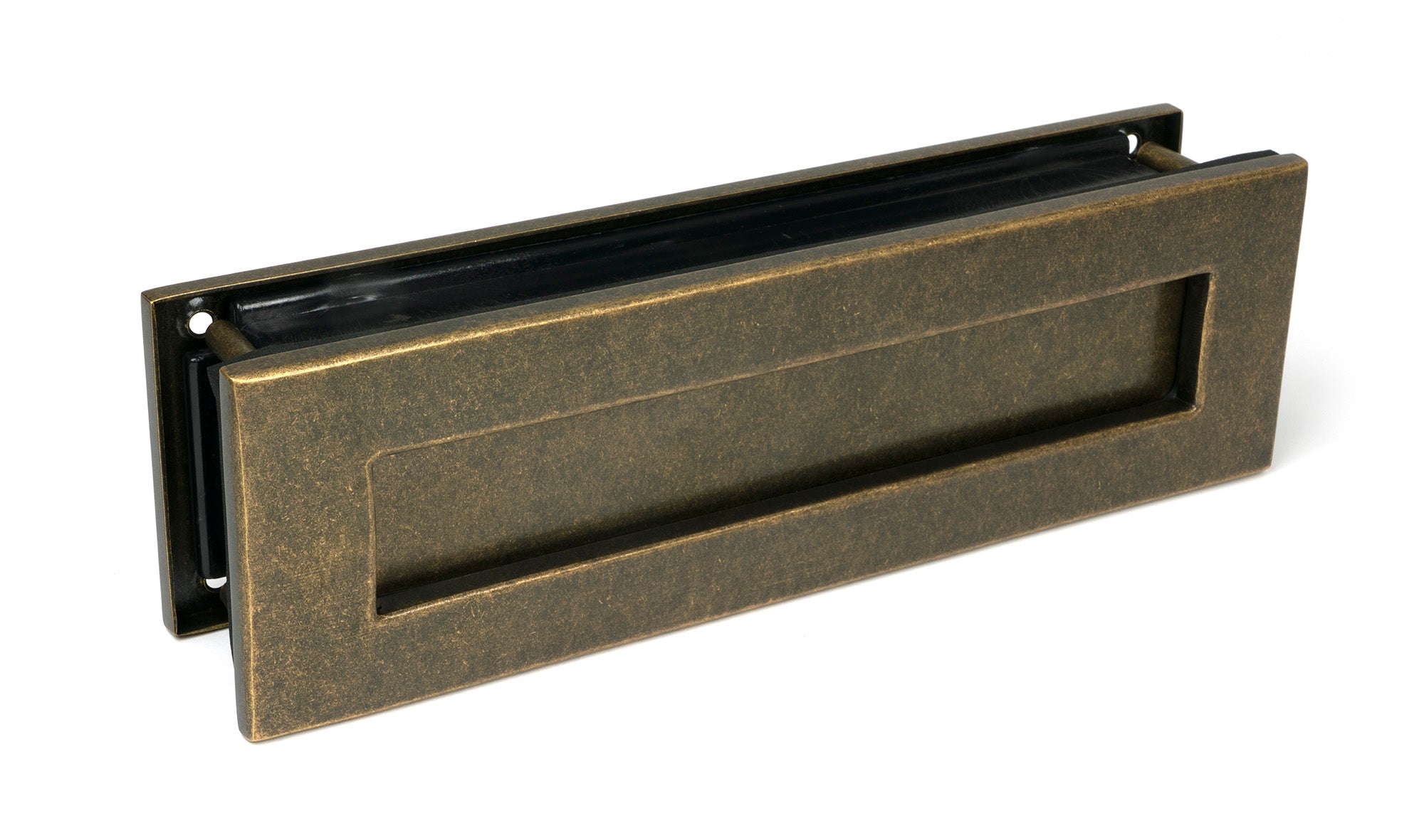Burnished Brass Traditional Letterbox