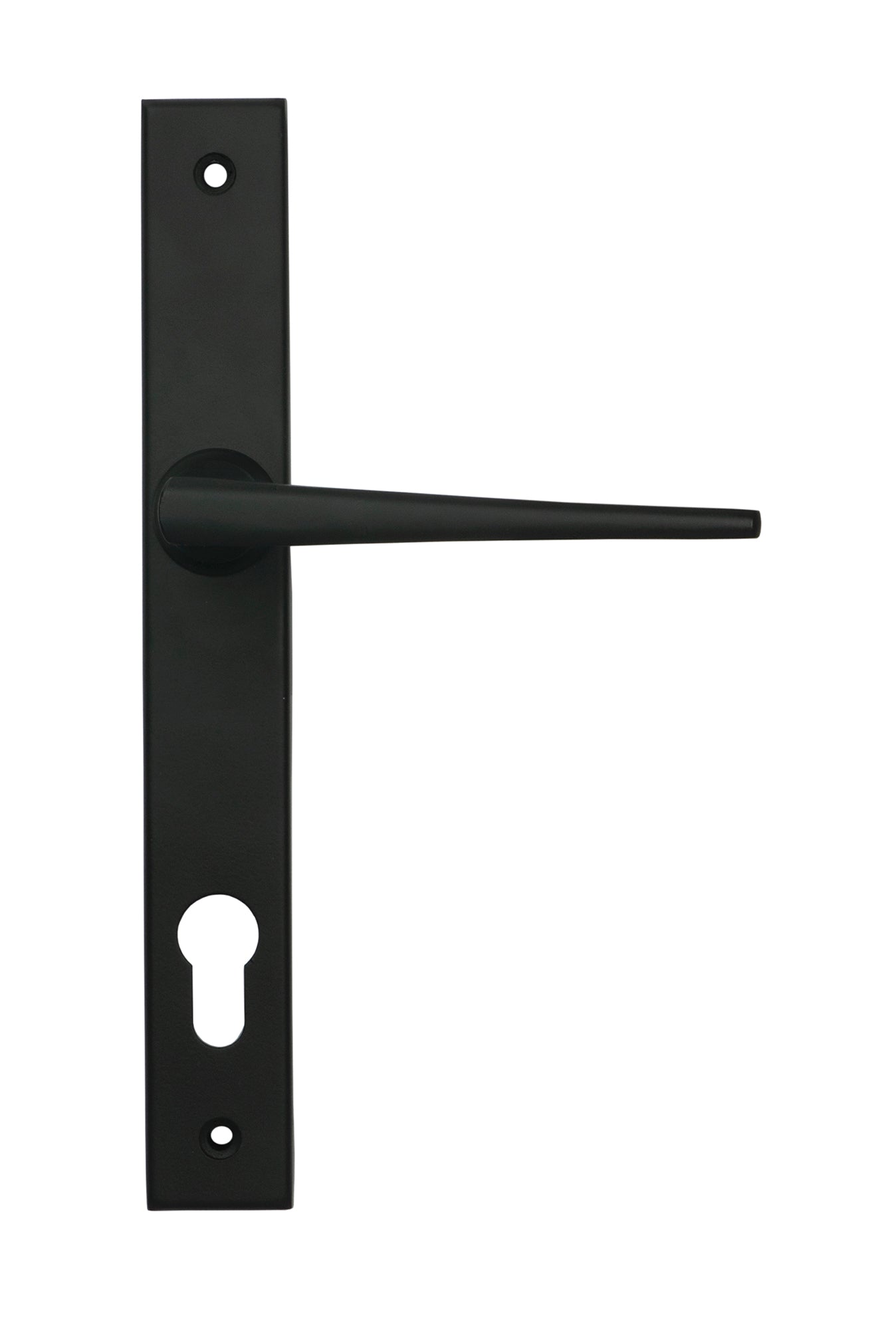 Matt Black Eaton Slimline Lever Espag. Lock Set
