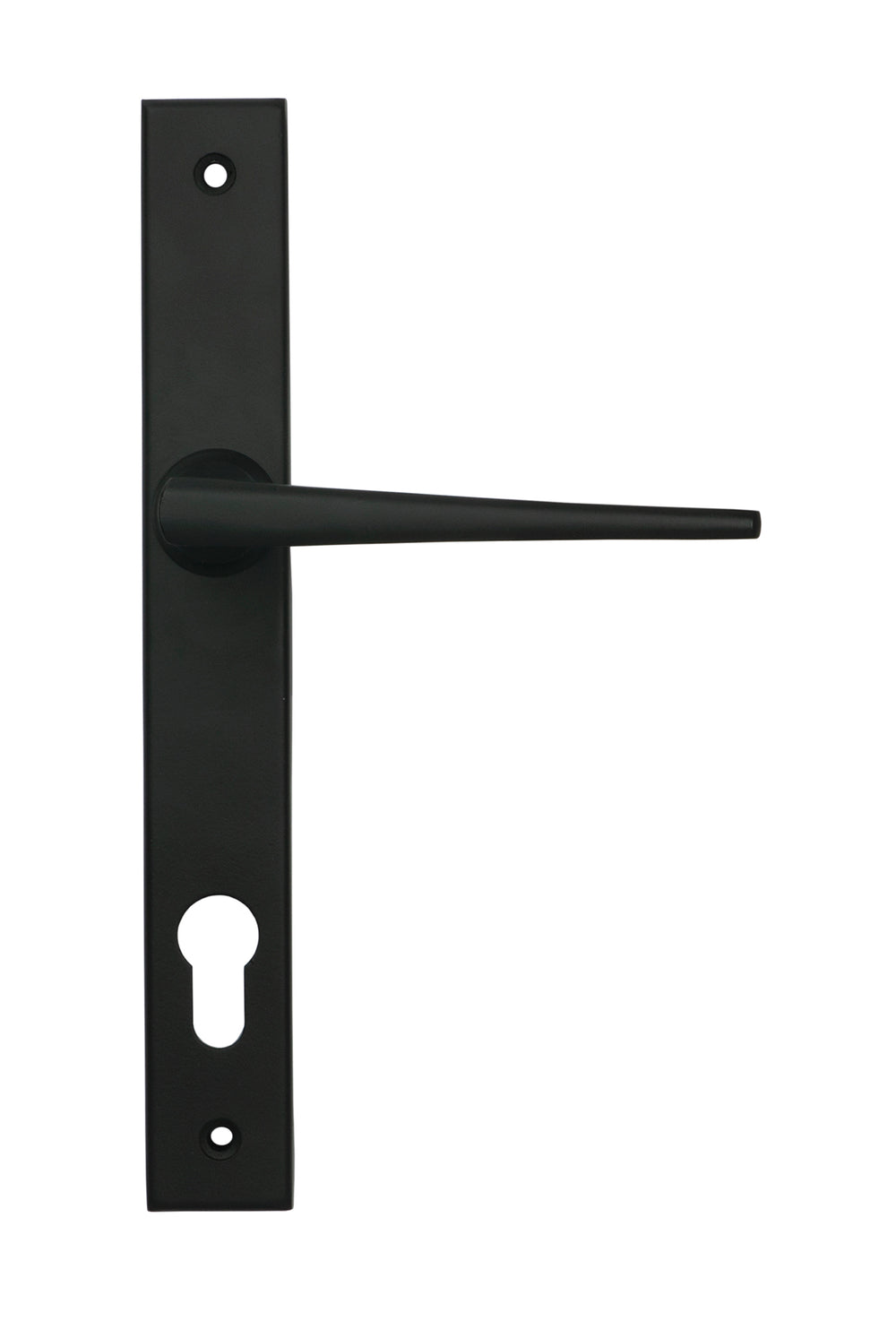 Matt Black Eaton Slimline Lever Espag. Lock Set