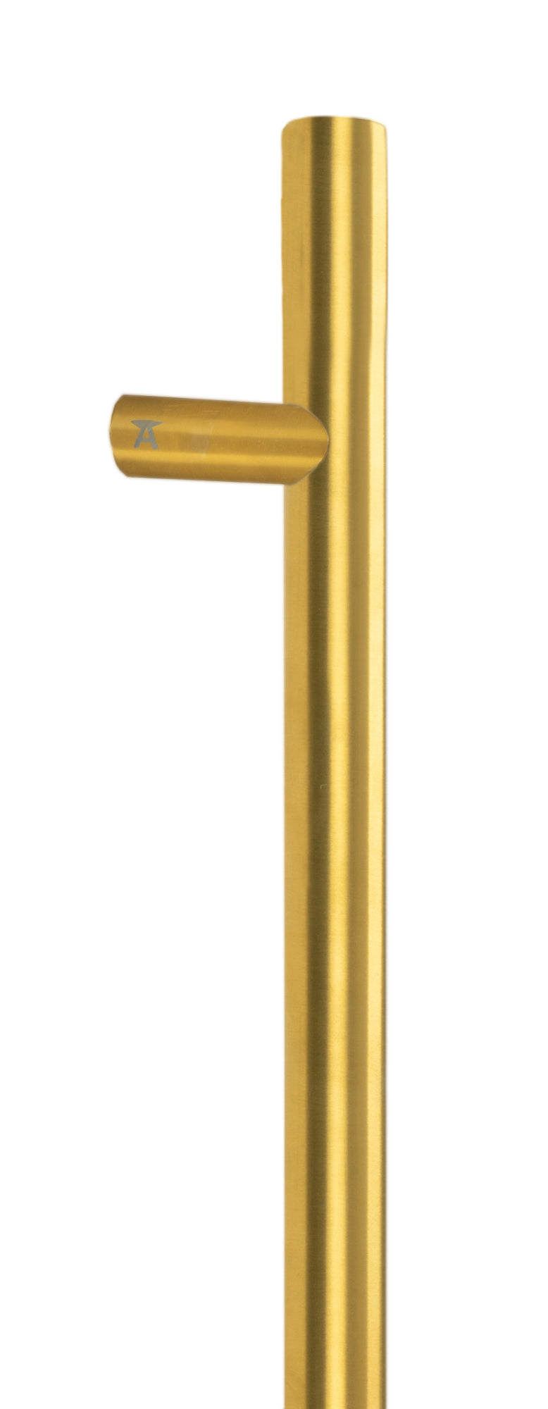 Aged Brass (316) 0.9m Offset T Bar Handle Secret Fix 32mm Ø