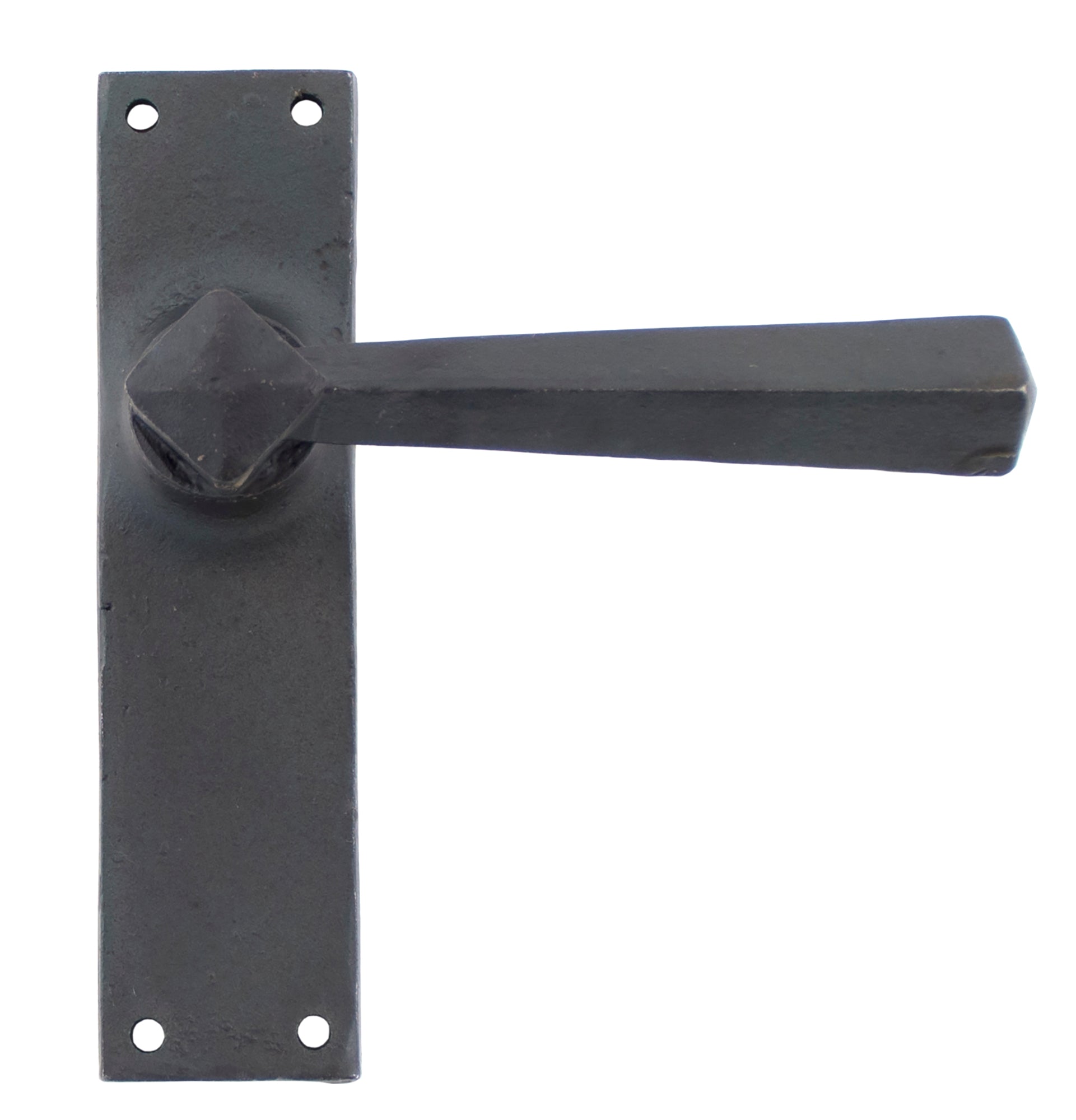 Beeswax Straight Lever Latch Set