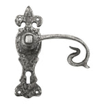 Natural Textured Curly Lever Lock Set