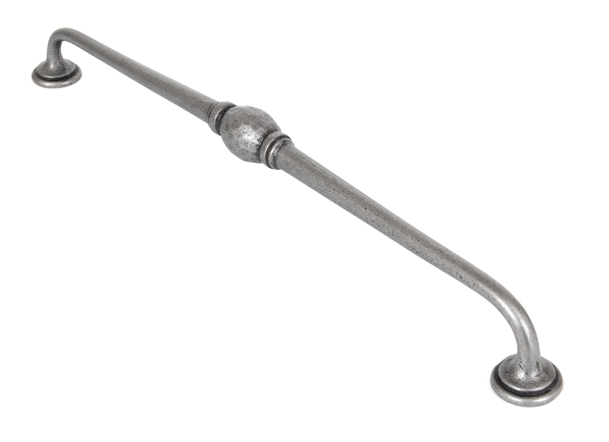 Natural Smooth 13½" Hammered D Handle