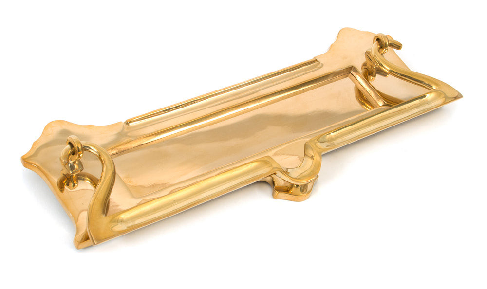 Polished Brass Postal Letter Plate
