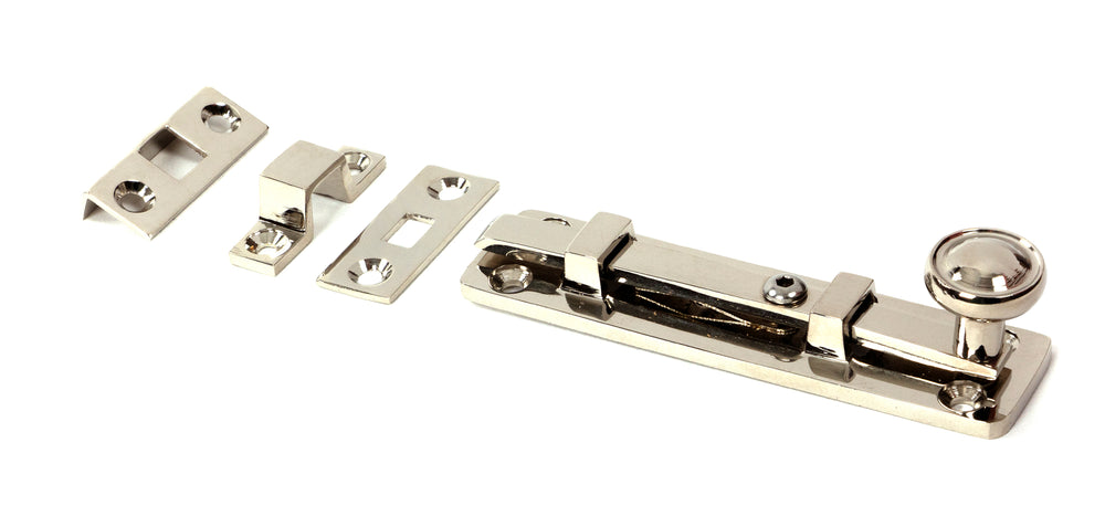 Polished Nickel 4" Universal Bolt