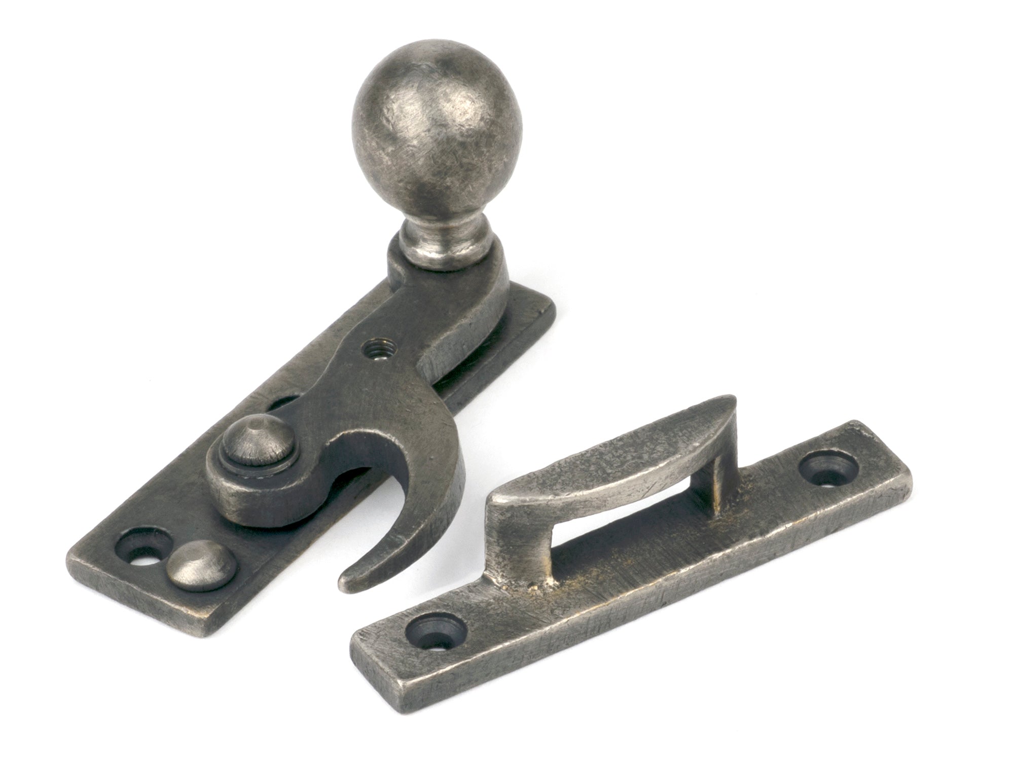 Antique Pewter Sash Hook Fastener
