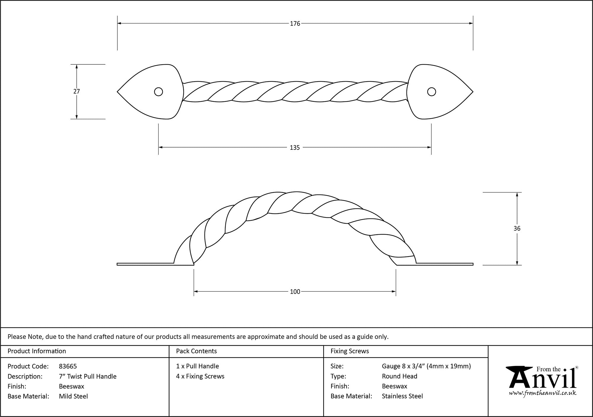 Twist Pull Handle
