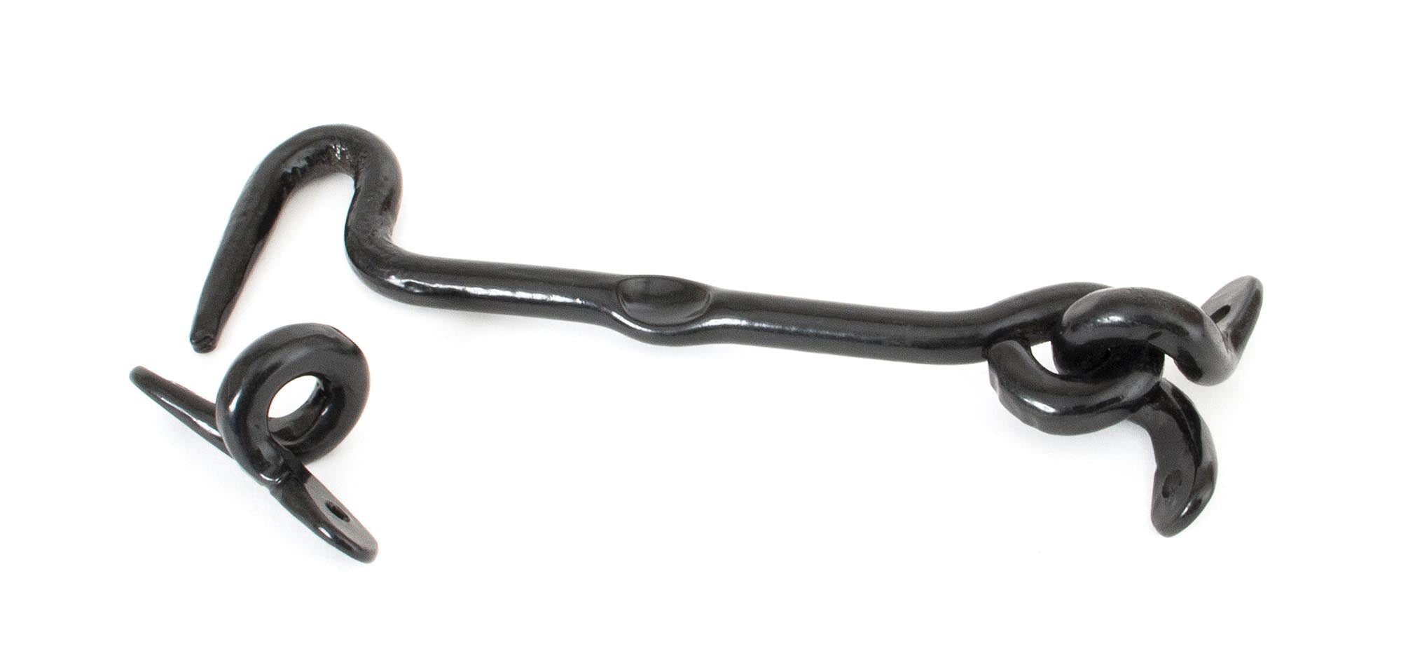 Black 6" Forged Cabin Hook