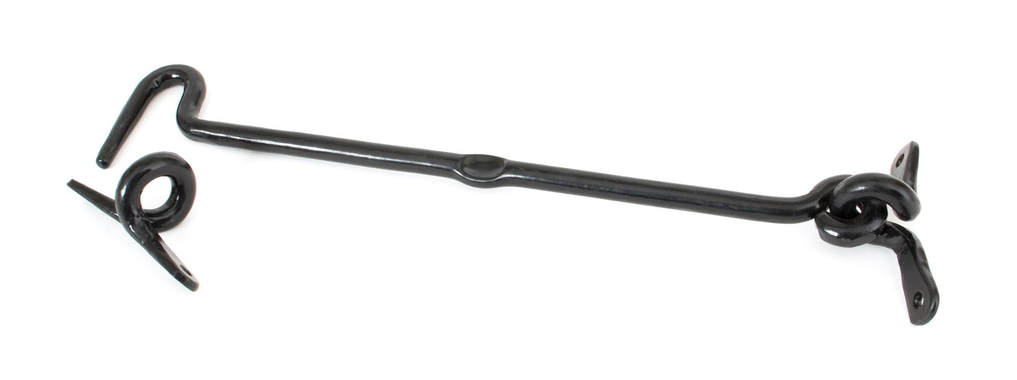 Black 10" Forged Cabin Hook