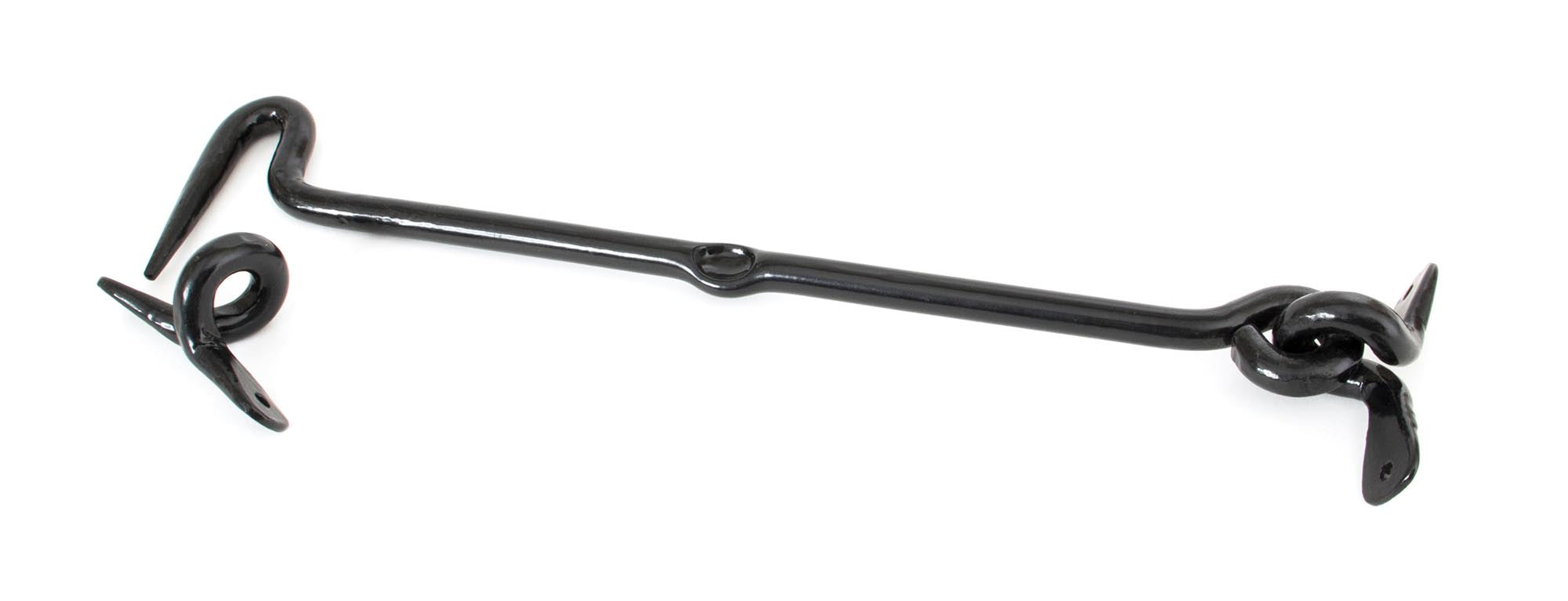 Black 12" Forged Cabin Hook